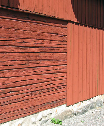 Knuttimmerhus med panel