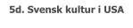 5d. Svensk kultur i USA