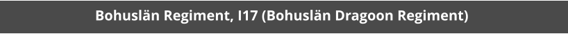 Bohuslän Regiment, I17 (Bohuslän Dragoon Regiment)